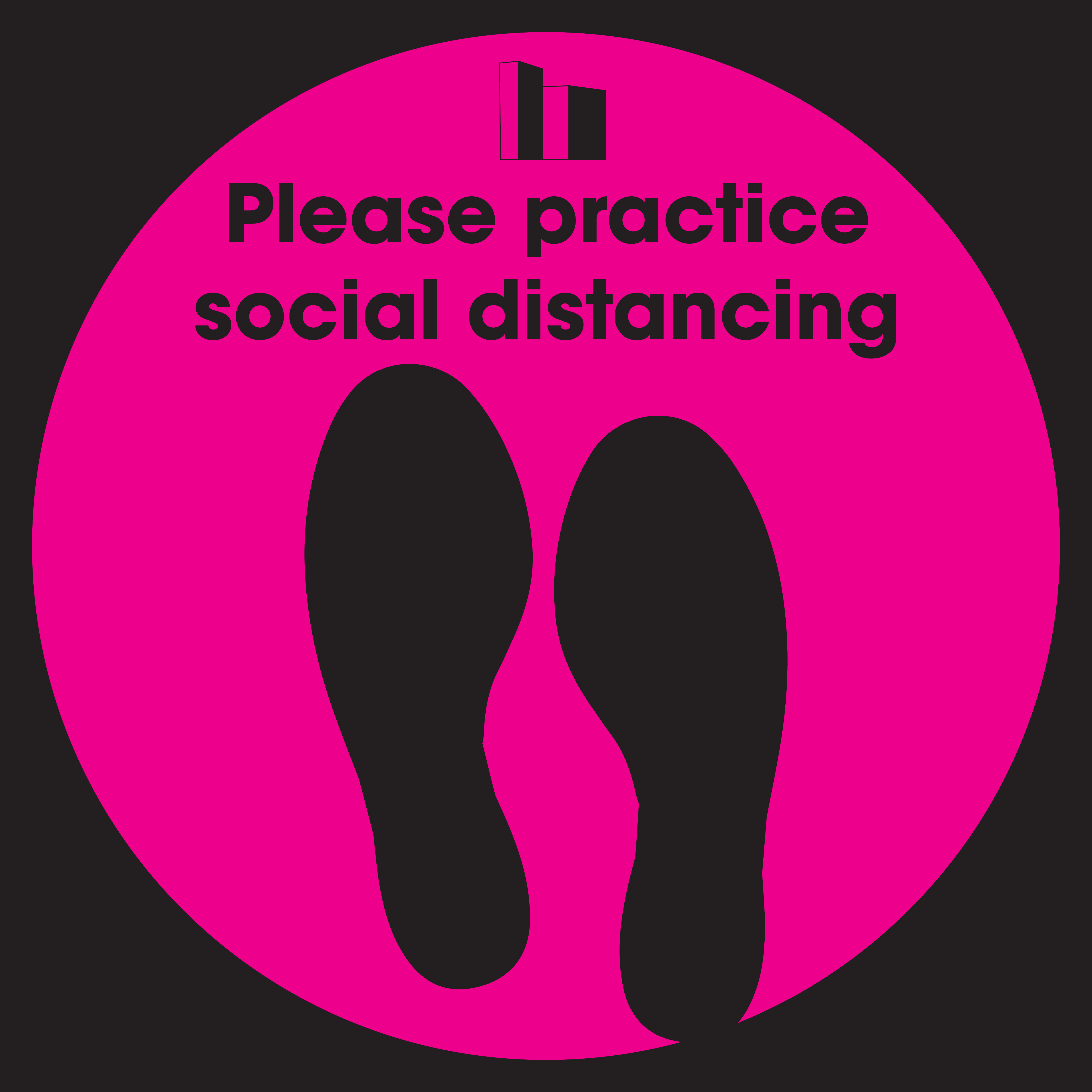 Covid-19 Awareness Floor Decal